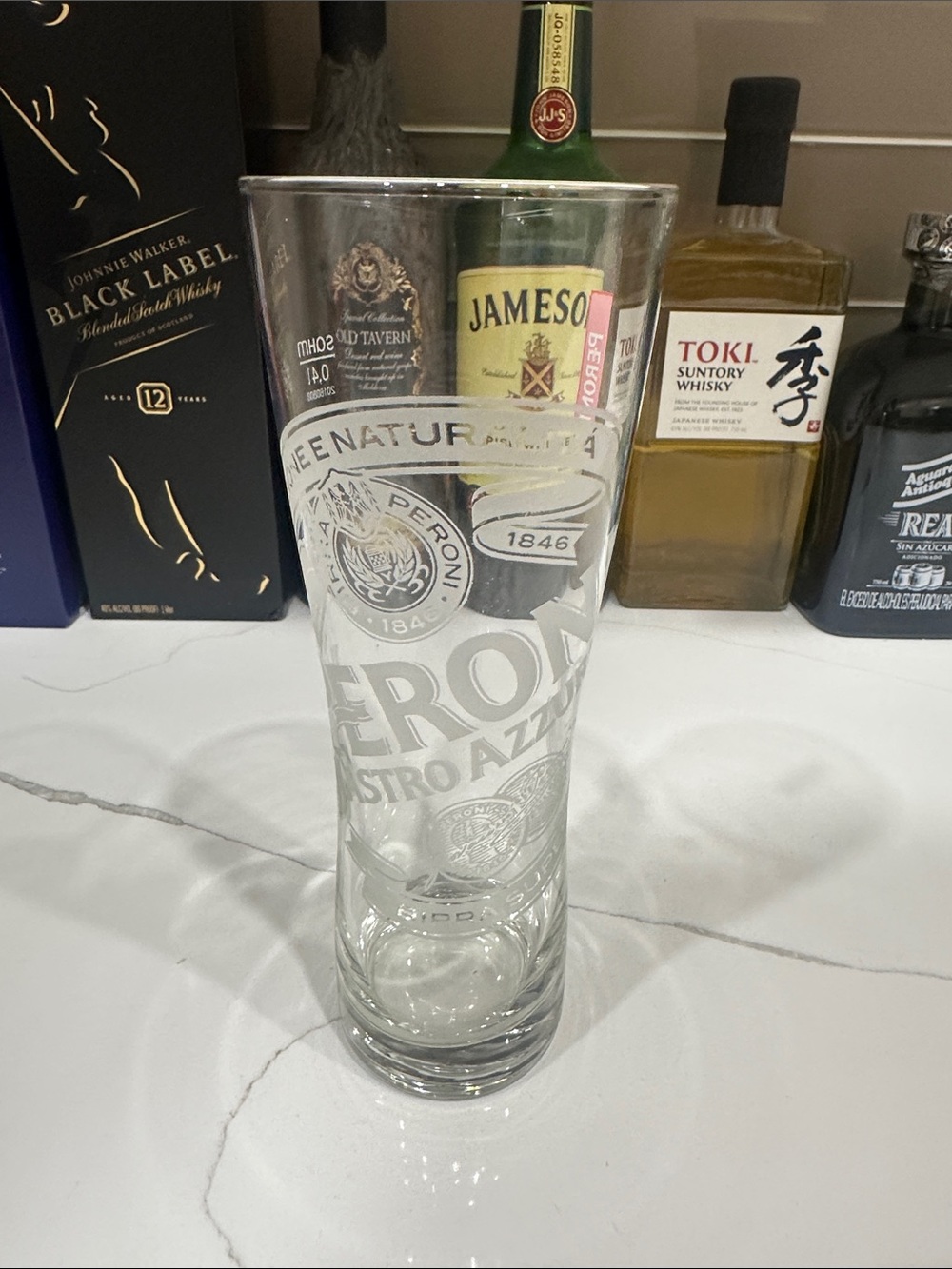 Peroni Clear Pilsner Glass - Clear